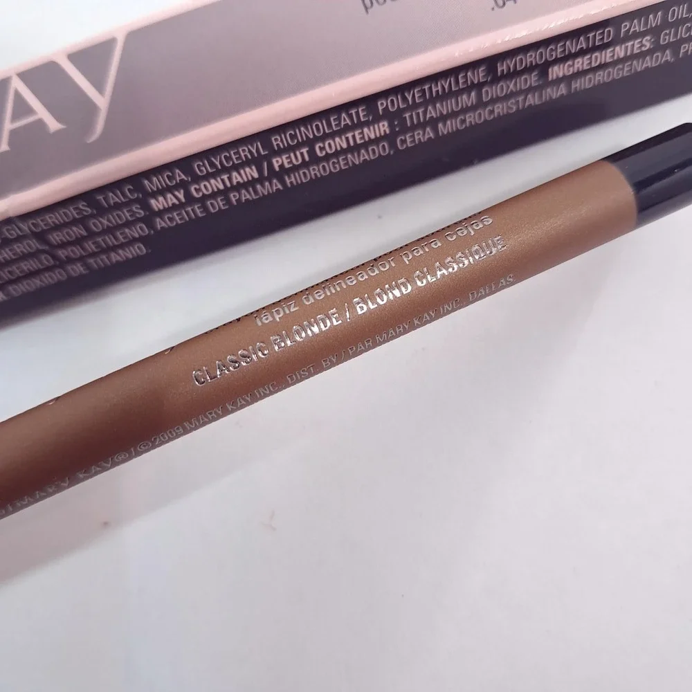 New Mary Kay Brow Definer Pencil Classic Blonde .04oz full size blond liner